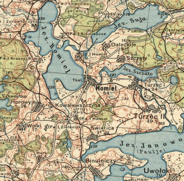 Śmierć szczerzy zęby. Rok 1941 na froncie wschodnim - mapa